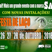 CONVITE 7 FESTA DE LAÇO ONÇA-PINTADA CRIOULO OUT-2018 ARTE VERDE